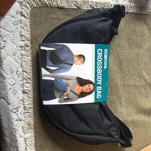 BRAND NEW Cool Black Crossbody Bag
